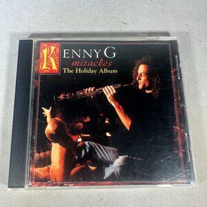 Kenny G Miracles The Holiday Album CD 1994 Arista Records Smooth Jazz Christmas